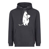 Smoke moomin character Heavyweight Hoodie - PixelFlow