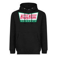 Black krispy kreme Heavyweight Hoodie - PixelFlow