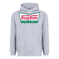 Heather Grey krispy kreme Heavyweight Hoodie - PixelFlow