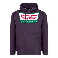Plum krispy kreme Heavyweight Hoodie - PixelFlow