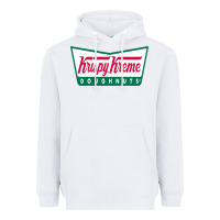 White krispy kreme Heavyweight Hoodie - PixelFlow