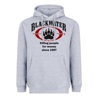 Heather Grey Blackwater Heavyweight Hoodie - PixelFlow