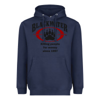 Navy Blackwater Heavyweight Hoodie - PixelFlow