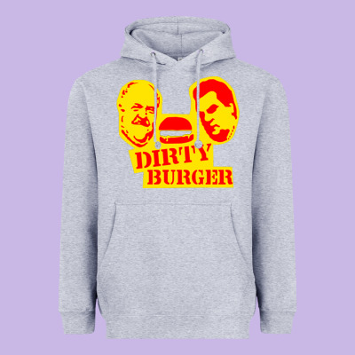 Dirty Burger Heavyweight Hoodie Designed By Pixelflow