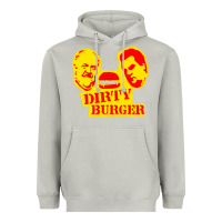 Moon Dust dirty burger Heavyweight Hoodie - PixelFlow