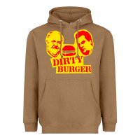 Toasted Coconut dirty burger Heavyweight Hoodie - PixelFlow