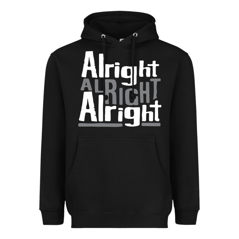 Matthew Mcconaughey Dazed & Confused Alright Alright Alright Hipster T Heavyweight Hoodie by PixelFlow | Teevron