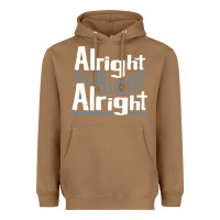 Toasted Coconut matthew mcconaughey dazed & confused alright alright alright hipster t Heavyweight Hoodie - PixelFlow