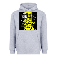 Heather Grey U.K. SUBS special music punk Heavyweight Hoodie - PixelFlow