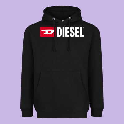 Diesel Heavyweight Hoodie Designed By Pixelflow