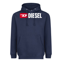 Navy Diesel Heavyweight Hoodie - PixelFlow