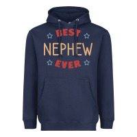 Navy Best nephew ever Heavyweight Hoodie - PixelFlow