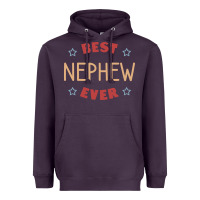 Plum Best nephew ever Heavyweight Hoodie - PixelFlow