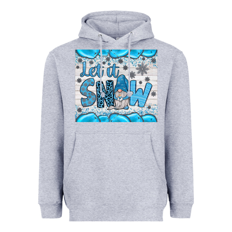 Let It Snow Heavyweight Hoodie by JahusDesignShop | Teevron
