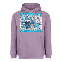 Lavender let it snow Heavyweight Hoodie - JahusDesignShop