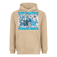 Mushroom let it snow Heavyweight Hoodie - JahusDesignShop
