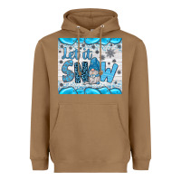 Toasted Coconut let it snow Heavyweight Hoodie - JahusDesignShop