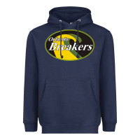 Navy Orlando breakers football team Heavyweight Hoodie - PixelFlow
