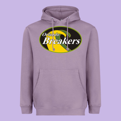 Orlando Breakers Football Team Heavyweight Hoodie Designed By Pixelflow