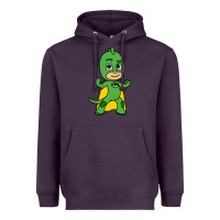 Plum gekko cat boy Heavyweight Hoodie - PixelFlow