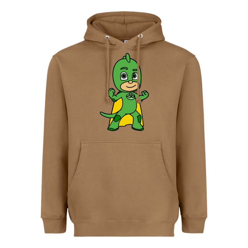 Gekko Cat Boy Heavyweight Hoodie by PixelFlow | Teevron