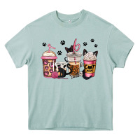 Arona cat mom coffee Heavy Core Tee - Jasminsmagicworld