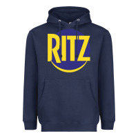 Navy ritz cracker Heavyweight Hoodie - PixelFlow