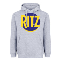 Heather Grey ritz cracker Heavyweight Hoodie - PixelFlow
