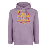 Lavender fire marshal bill fire safety school funny firefighter t shirt Heavyweight Hoodie - PixelFlow