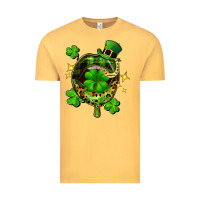 Vintage Mustard St. Patrick's Day lip Vintage Tee - FaDigitalArtStudio