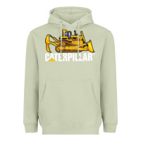 Matcha bulldozercat 2 Heavyweight Hoodie - PixelFlow