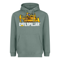 Sage bulldozercat 2 Heavyweight Hoodie - PixelFlow
