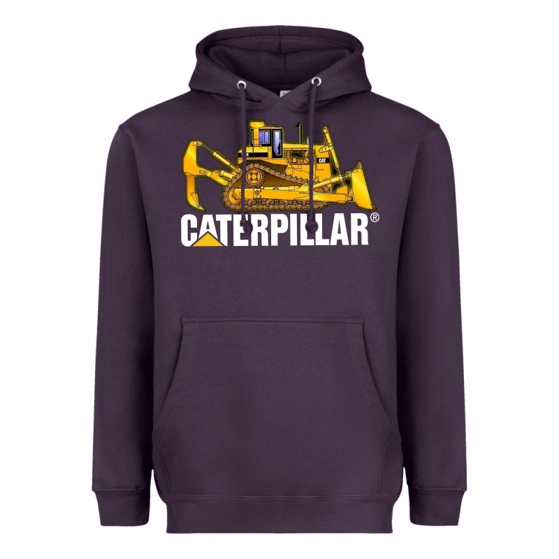 Bulldozercat 2 Heavyweight Hoodie by PixelFlow | Teevron