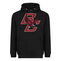 Black boston college eagl3s Heavyweight Hoodie - SnappyArt