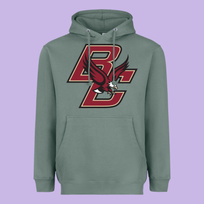 Boston College Eagl3s Heavyweight Hoodie Designed By Snappyart