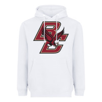 White boston college eagl3s Heavyweight Hoodie - SnappyArt