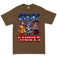 Cacao Stars and stripes gnomes 4th of july Premium Tee - CowGirlArtShop