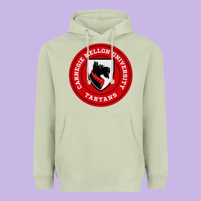 Carnegie Mellon Tartans Heavyweight Hoodie Designed By Snappyart