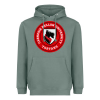 Sage carnegie mellon tartans Heavyweight Hoodie - SnappyArt
