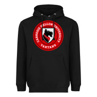 Black carnegie mellon tartans Heavyweight Hoodie - SnappyArt