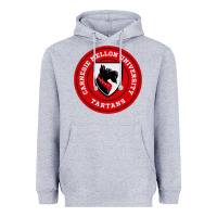 Heather Grey carnegie mellon tartans Heavyweight Hoodie - SnappyArt