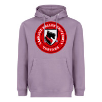 Lavender carnegie mellon tartans Heavyweight Hoodie - SnappyArt