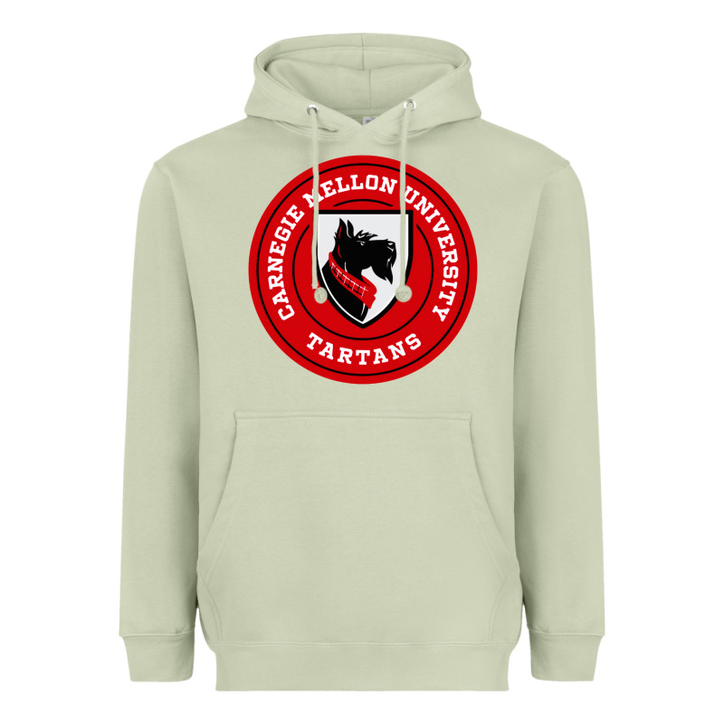 Carnegie Mellon Tartans Heavyweight Hoodie by SnappyArt | Teevron