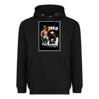 Black tego calderon Heavyweight Hoodie - SnappyArt
