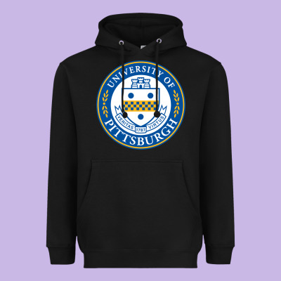 The-university-of-pittsburgh Heavyweight Hoodie Designed By Snappyart