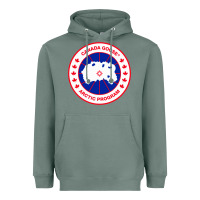 Sage canada goose Heavyweight Hoodie - SnappyArt