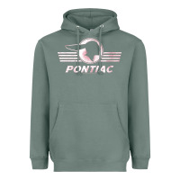 Sage pontiac distressed Heavyweight Hoodie - SnappyArt