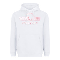 White pontiac distressed Heavyweight Hoodie - SnappyArt