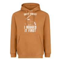 Meerkat lumberjack don't worry i hugged it first lumberjack wood cutter logger Heavyweight Hoodie - SnappyArt