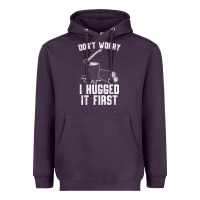 Plum lumberjack don't worry i hugged it first lumberjack wood cutter logger Heavyweight Hoodie - SnappyArt